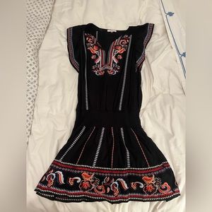 Black Parker Mini Dress (S)